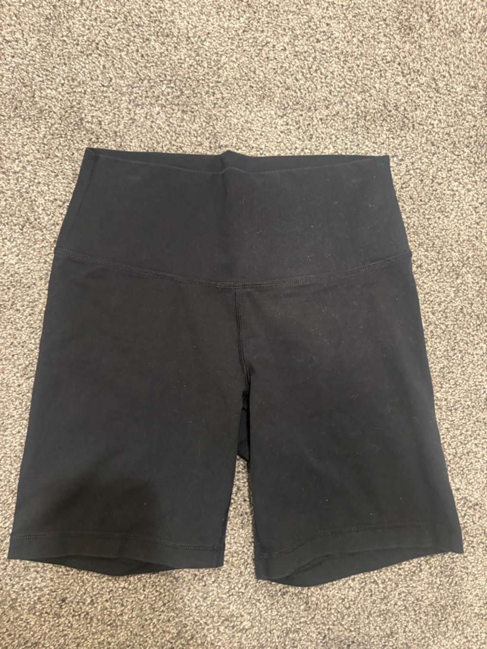 Black TNA High-Waist Women’s Bike Shorts